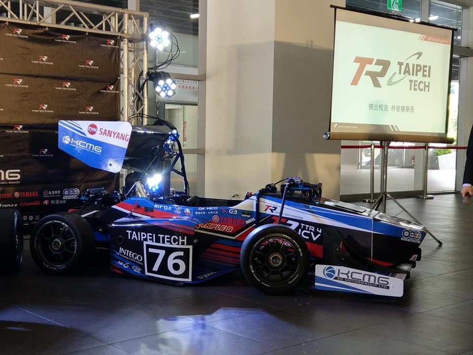 北科大學生方程式賽車隊新車